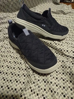 Womens Shoes-RYKA-"Academy Blue" water resistant quilted slip-on sneaker-8M - Image 1 of 4