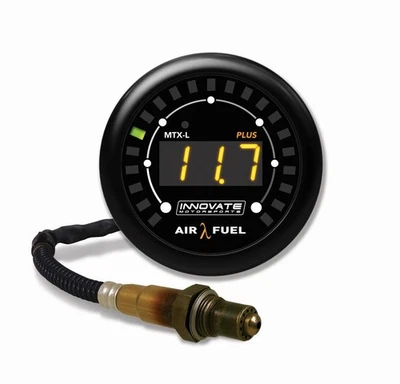 Innovate Motorsports MTX-L PLUS: Digital Air/Fuel Ratio Gauge Kit, 8 ft., w/O2 S - Image 1 of 4