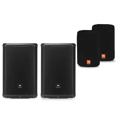 Paquete de altavoces alimentados JBL PRX915 con cubiertas Foto 1 de 4