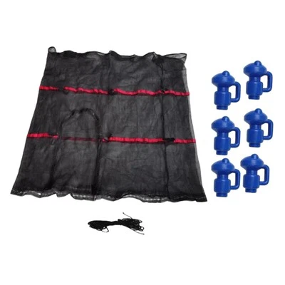 Filet de trampoline peu encombrant et sécurisé pour sauter en extérieur, - Photo 1/4