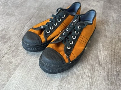 Tênis de lona vintage Speedstar cano baixo década de 1970 NOS escasso - Imagem 1 de 4