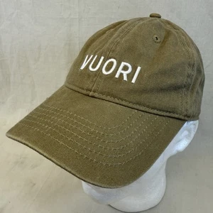 Sombrero Vuori Adulto Ajustable Camel Marrón Tostado Caqui Unisex Novio Gorra de Baile - Imagen 1 de 7