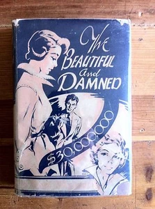 Beautiful and the Damned F Scott Fitzgerald Rare 2nd UK Print. Dust Jacket 1954 - Foto 1 di 12
