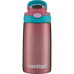 Contigo Kid's 13 oz. Aubrey Vacuum Insulated Stainless Steel Water Bottle- Punch - Picture 1 of 5