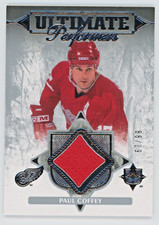 2016 Ultimate Collection Paul Coffey Game Used Jersey /99 Detroit Red Wings