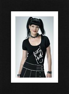 8X6 Mount PAULEY PERRETTE Autograph Signed PHOTO Print Ready To Frame NCIS