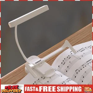 Wiederaufladbare Notenpultleuchte LED-Clip-On-Klavierlampe Leselampe Buchlampe S - Bild 1 von 9