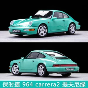 1:18 NOREV Porsche 911 964 Carrera Targa modelo coche deportivo aleación - Imagen 1 de 2