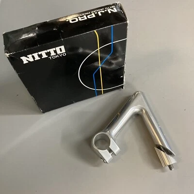 NOS NJS Track Quill Stem Nitto Jaguar N.J. Pro 25.4 110mm 58° Tokyo Keirin NIB - Image 1 of 4