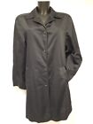 Escada Women’s Trench Coat Rain Coat Rain Jack Black Size 38 Uk Size 10