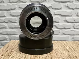 Vintage Lens INDUSTAR 22 50mm F/3,5 M39 Rangefinder Lenses Leitz Elmar ussr Tube - Picture 1 of 24
