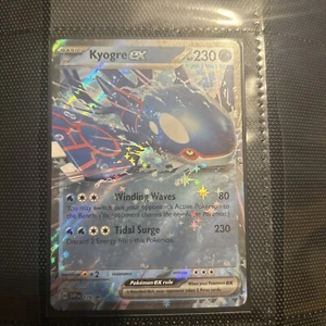 Pokemon Card - Kyogre Ex - SVP178 - Scarlet & Violet Black Star Promo - NM/M - Picture 1 of 3