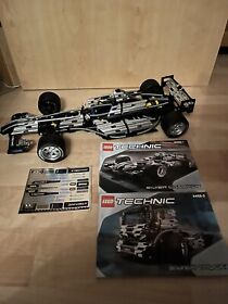 LEGO Technic Racers 8458 Silver Campion incl new sticker. Excellent condition