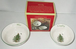 SPODE Christmas Tree Collection Dipschalen 2er Set FRECH UND SCHÖN - Bild 1 von 2
