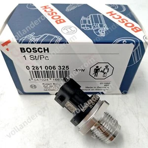 Bosch Fuel Rail Pressure Sensor OEM 0281006325 For Dodge Ram 2500  Diesel 5.9L - Picture 1 of 6