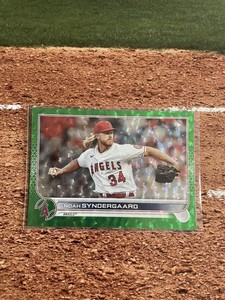 2022 Topps Update #US128 Noah Syndergaard Green Foil 11/499