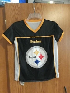 Pittsburgh Steelers Play 60 Reversible Jersey Youth M - Picture 1 of 4