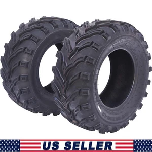 2PCS ATV Tires 25x10-12 6-Ply All Terrain Tires ATV UTV Sand Off-Road Mud Tires - Picture 1 of 8