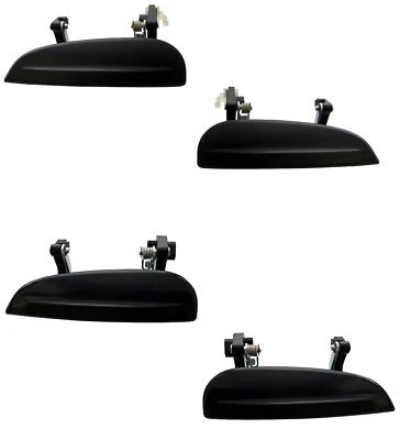 Juego de 4 piezas de = manija de puerta exterior exterior exterior para KIA RIO 2001 a 2005 Foto 1 de 2