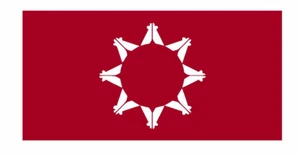 Oglala Sioux Tribe of the Pine Ridge Reservation Flag Sticker Decal F647 - Picture 1 of 1