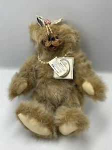 Artist Teddy Bear “Sarah” 30cm Resin Faced By Kimberley Hunt 1E/113 With Tags - Picture 1 of 19