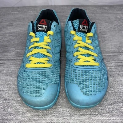 Reebok Crossfit Nano 4.0 Shoes Womens Size 10 Blue Running Sneakers M43436 - Image 1 of 4