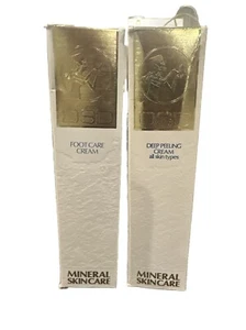 DSD Dead Sea Moisturizing Foot Cream & Deep Peeling Cream New Old FAST Shipping - Picture 1 of 3