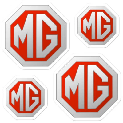 JUDE WEAR MG Stickers (4) Emblem Badge Logo