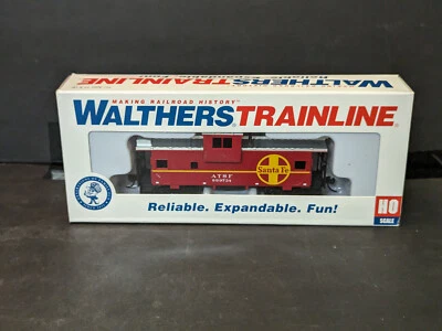 HO Scale Wide-Vision Caboose - Santa Fe #999734 - Walthers Trainline #931-1503 - Image 1 of 3