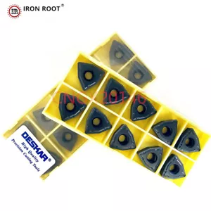 DESKAR 100 WCMX08T412-SF LF6018 U Drill Insert CNC Lathe Tool for Quick Drilling - Picture 1 of 6