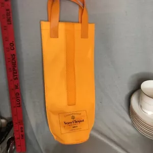 VEUVE CLICQUOT Champagne ISOLATO bottiglia borsa da viaggio custodia s16 - Foto 1 di 6
