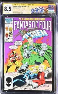 FANTASTIC FOUR VS. THE X-MEN #1 - 2/87 - SIGNED BY CHRIS CLAREMONT - CGC 8.5 - Picture 1 of 2