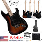 Glarry 4 Colors Electric Guitar Kit w/Bag, AMP, Strap, Accessories Beginner NEW