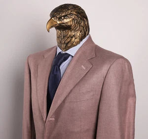 NWT $3850 ISAIA CASHMERE and Silk Sport Coat Durty Rose Pink 40US/50IT - Picture 1 of 20