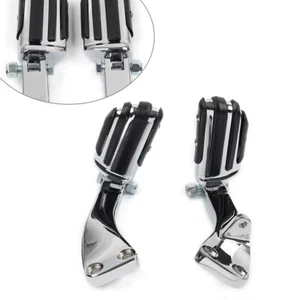 Rear Footpeg Mount Bracket Fit Harley Dyna Fat Bob FXDF Low Rider Super Glide - Picture 1 of 13