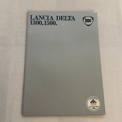 Folleto de venta de automóviles Lancia 1300 y 1500 1980 catálogo texto alemán Foto 1 de 4