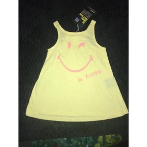 Zara Baby Girl size 12/18 Month yellow Smile face Dress NWT - Picture 1 of 3