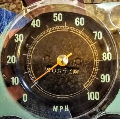 Cuadro de instrumentos velocímetro medidor GMC OEM 67-72 Chevy Truck C10 C20 C30 Foto 1 de 4