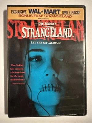 Dee Snider’s Strangeland (DVD 2005) Walmart Exclusive Horror Cult ships free - Image 1 of 2