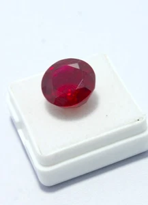 13.95 Ct Pigeon Blood Red Ruby – Round Cut | Rare Certified Natural Gem AAA+ - Picture 1 of 7