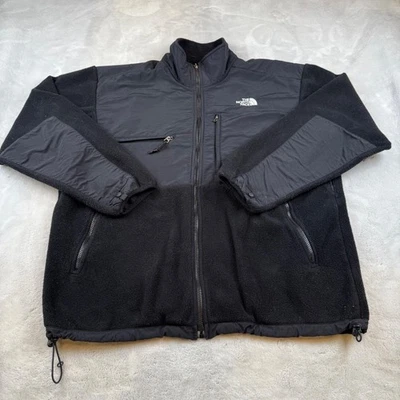 The North Face Mens Polartec Fleece Jacket Full Zip Black XL Extra Large - Image 1 of 4
