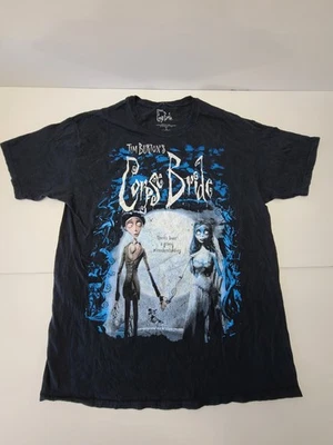 The Corpse Bride Shirt XL Emily Victor Tim Burton Gothic Family Movie Poster Tee - Image 1 of 4