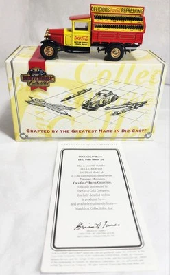 Matchbox Collectibles COCA-COLA BRAND COLLECTION 1932 Ford Model  1:43  - Image 1 of 4