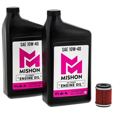 MISHON Engine Oil Change Kit for Yamaha YZ450F WR250F WR250X WR450F XT250 - Image 1 of 4