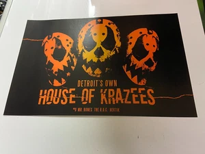 TWIZTID DETROITS OWN HOK HOUSE OF KRAZEES POSTER NEW 11x17 - Picture 1 of 1