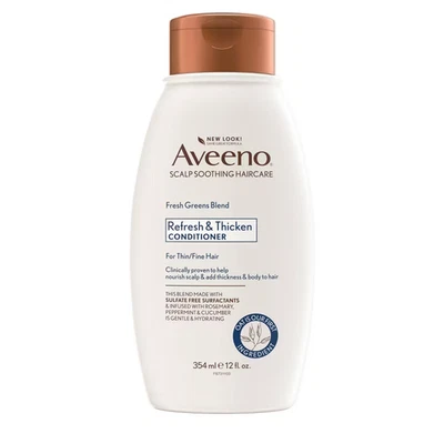 Acondicionador calmante para cuero cabelludo Aveeno mezcla de verduras frescas refrescante 12 OZ Foto 1 de 3