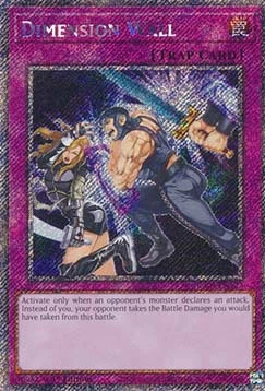 YuGiOh Dimension Wall (V.1) RA04-FR127 Platinum Secret Rare Französisch Neu 1st - Bild 1 von 2