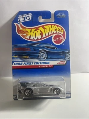 Hot Wheels 1998 primera edición Callaway C-7 #31 de 40. #677 Foto 1 de 4