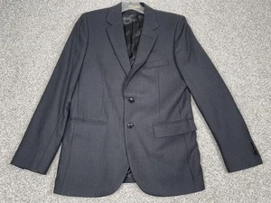 Brooks Brothers Boys Size 18 Gray Wool Blend Two Button blazer sport coat Jacket - Picture 1 of 9
