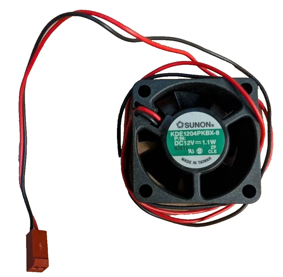 Sunon KDE1204PKBX-8 MagLev 40mm x 20mm 12V Cooling Fan 2-Pin - Image 1 of 1